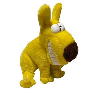 Vtg 1987 Mother Goose And Grimm GRIMMY Plush  9" 24K Stuffed Animal Toy Dog